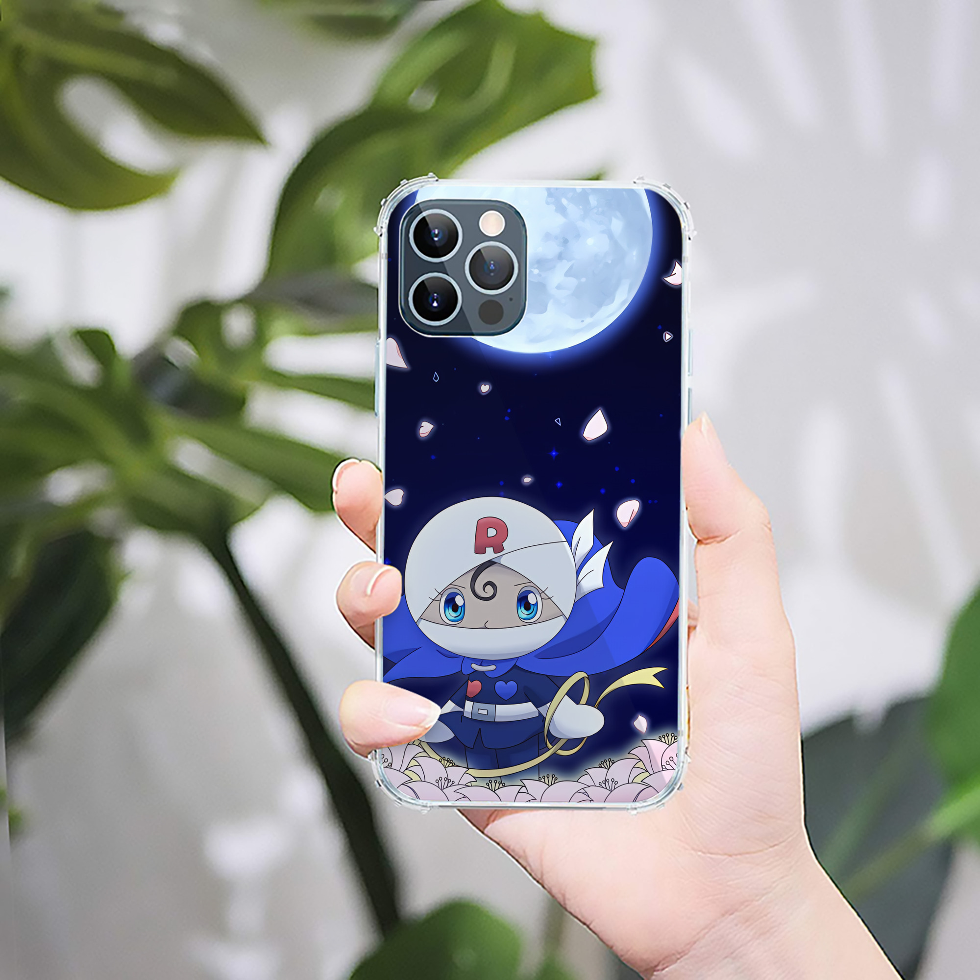 （画像用） アンパンマン Anpanman 【iPhone 12シリーズ対応】透明スマホケース（クリアソフトケース）